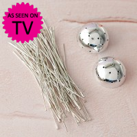 Magic Bead with 50 Pins - Silver Tone